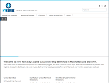 Tablet Screenshot of nycruise.com
